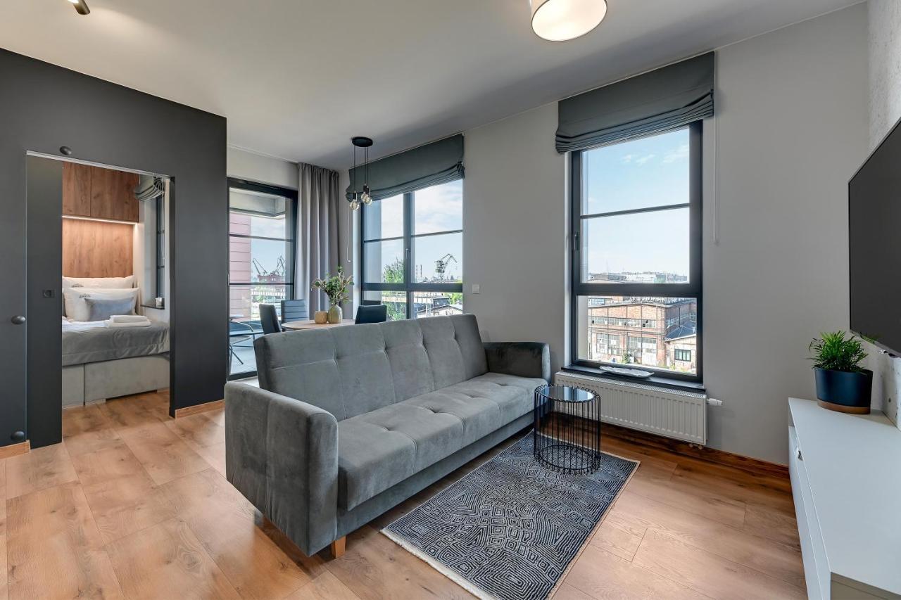 Doki Living & Foodhall By Downtown Apartments Gdańsk Eksteriør billede