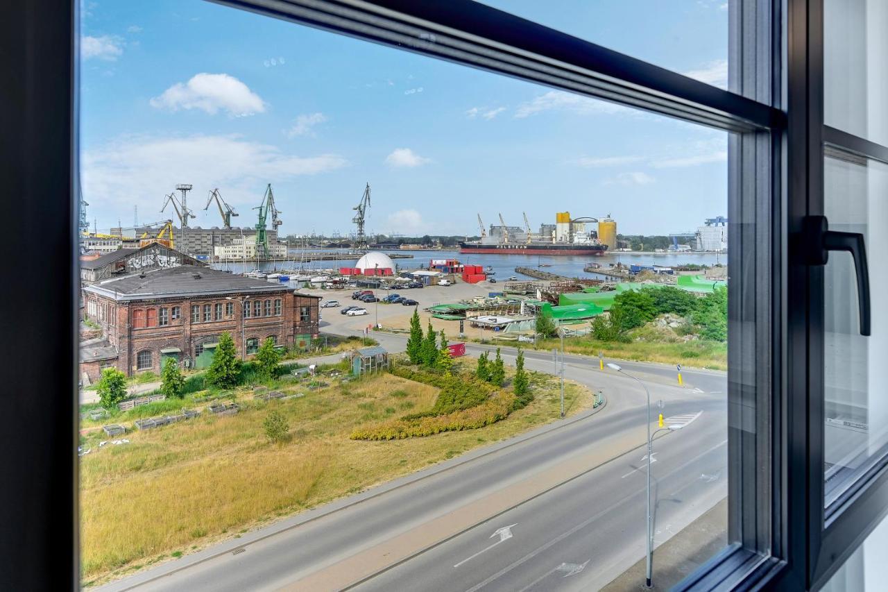 Doki Living & Foodhall By Downtown Apartments Gdańsk Eksteriør billede