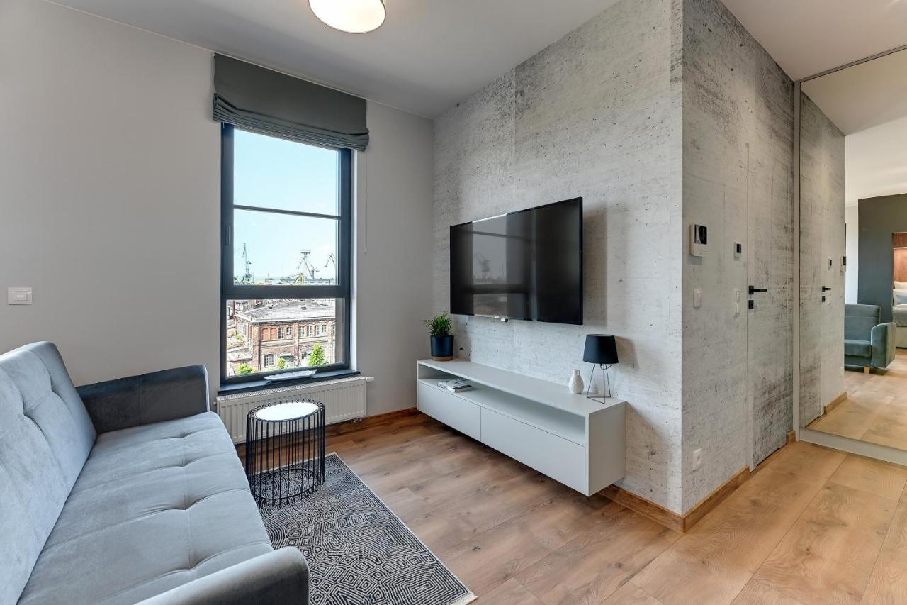 Doki Living & Foodhall By Downtown Apartments Gdańsk Eksteriør billede