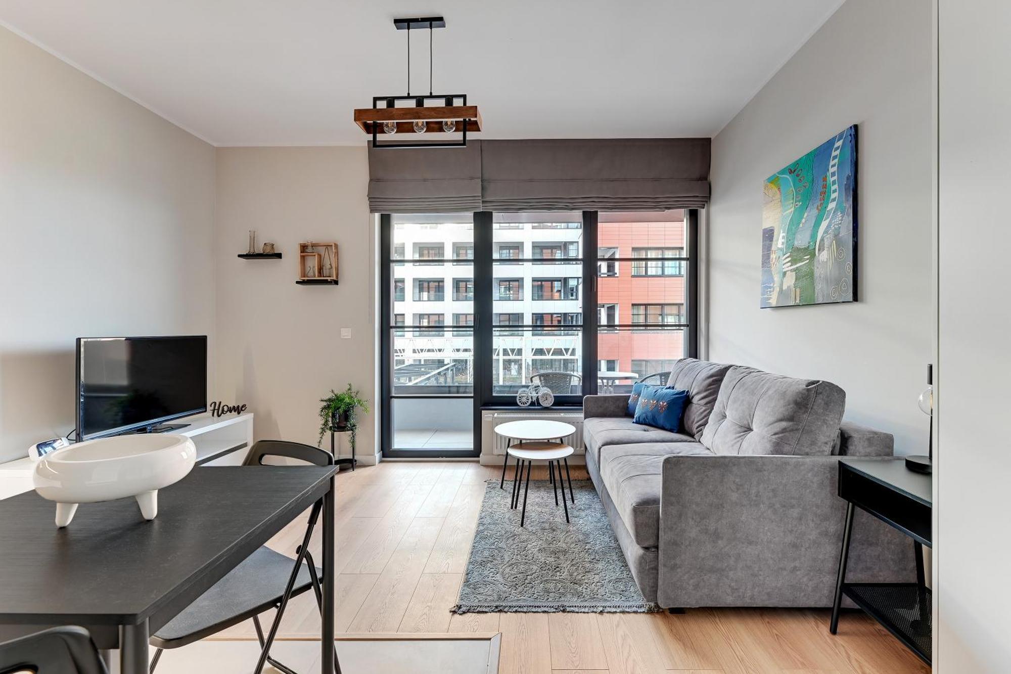 Doki Living & Foodhall By Downtown Apartments Gdańsk Værelse billede