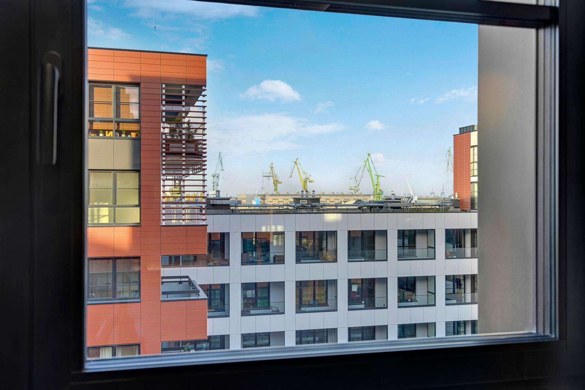 Doki Living & Foodhall By Downtown Apartments Gdańsk Værelse billede