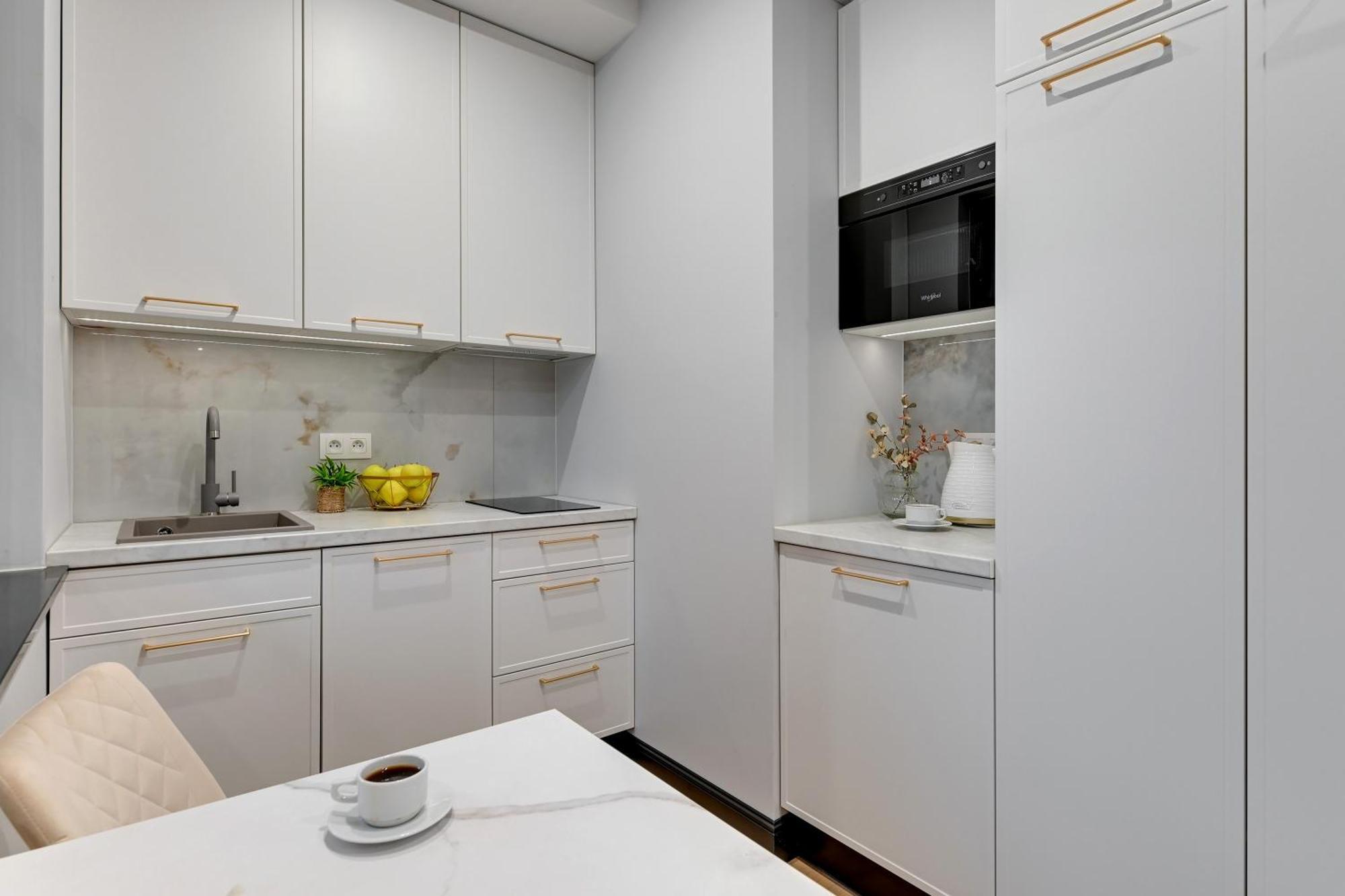 Doki Living & Foodhall By Downtown Apartments Gdańsk Værelse billede